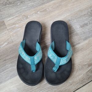 Teva Flip Flops with Heel